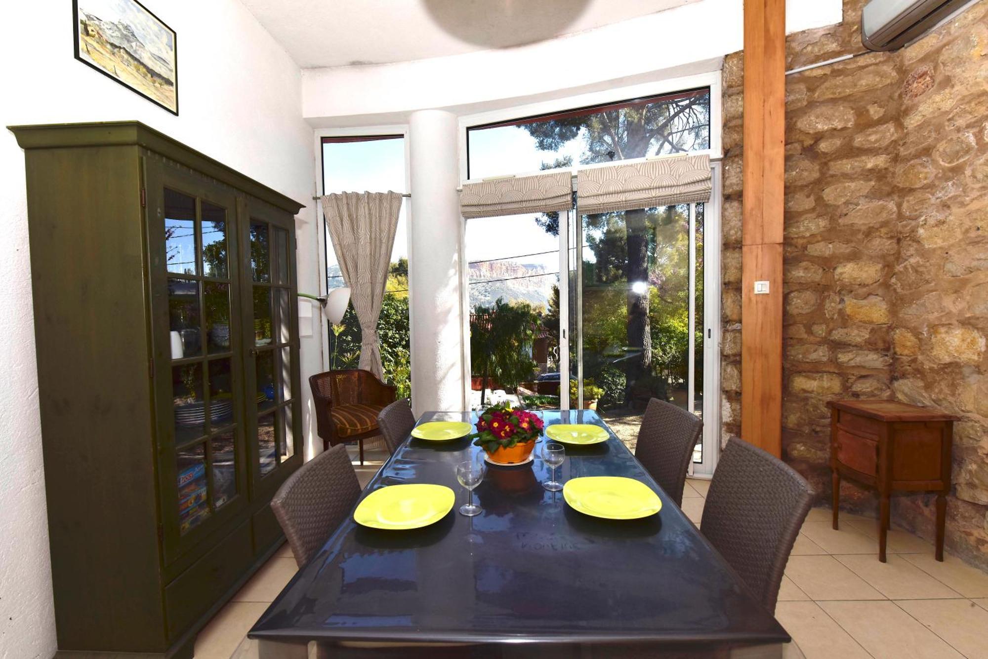 T3 avec jardin dans Villa Rocaille Cassis Extérieur photo