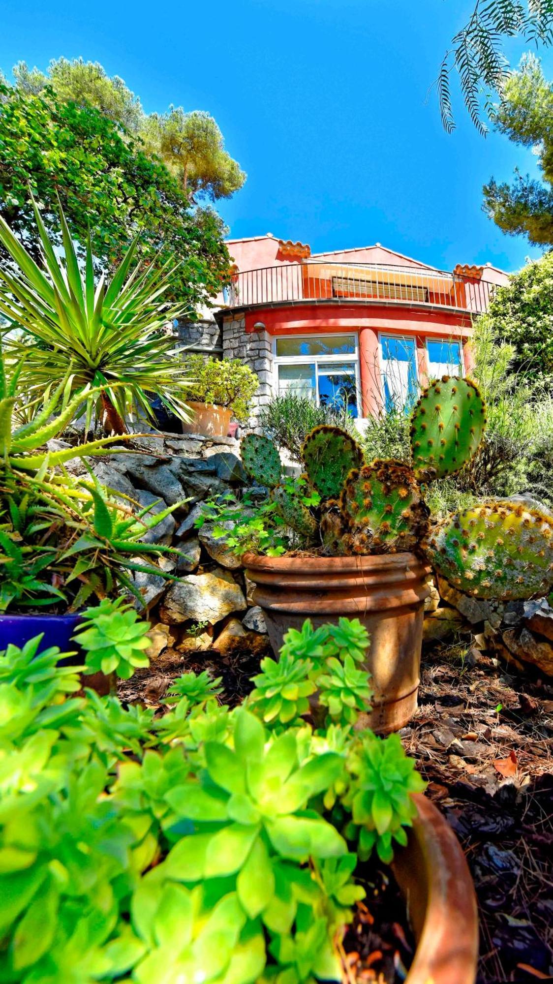 T3 avec jardin dans Villa Rocaille Cassis Extérieur photo
